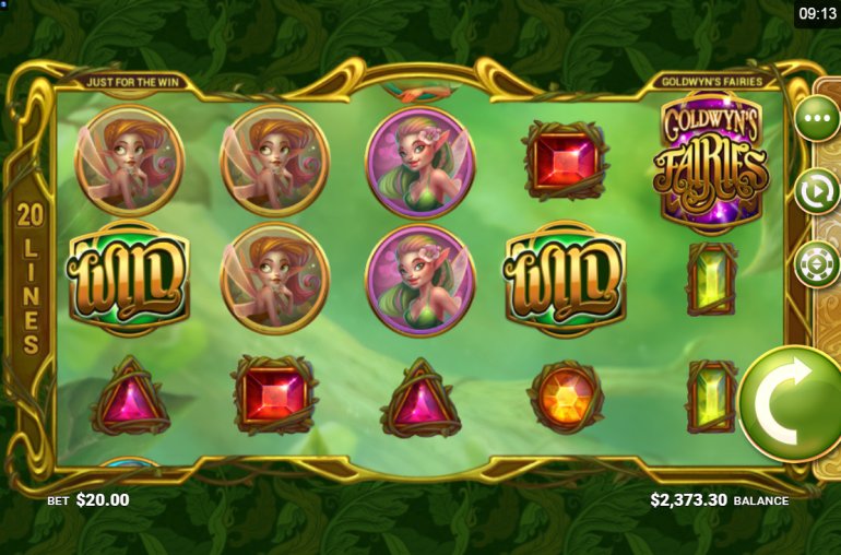 goldwyn fairies slot machine